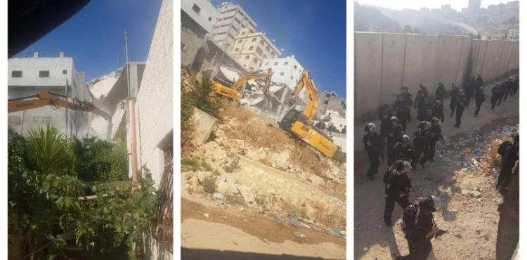 Occupation demolishes house in Shu&acute;fat refugee camp