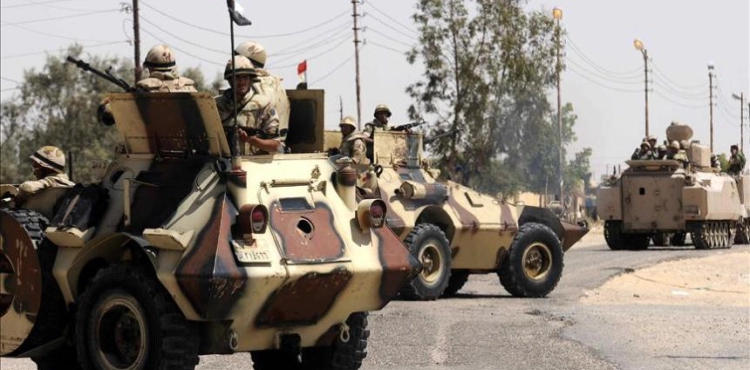 The Egyptian army declares 52 &quot;high-risk&quot; jihadists killed in Sinai.