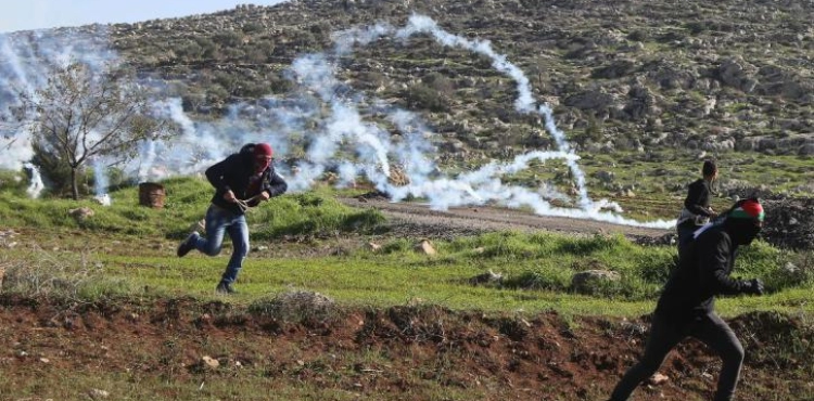 Injuries during the suppression of the march against settlement in Azmut