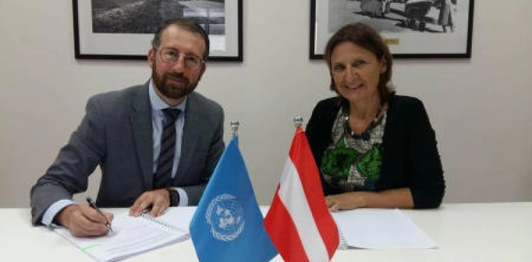 Austria donates 1.95 million euros to UNRWA to strengthen health services in the Palestinian territories