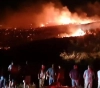 A big fire on the island of Cyprus