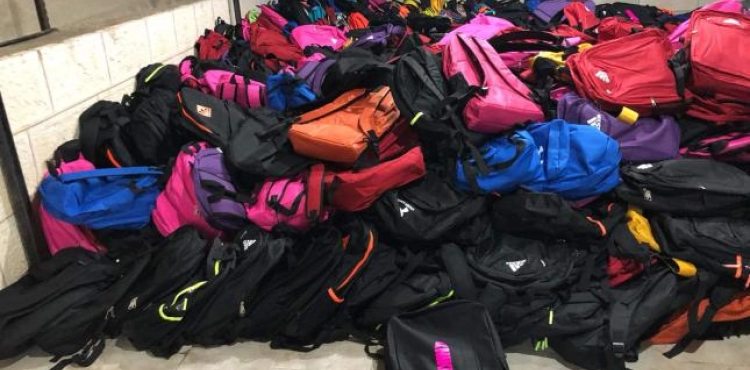 &quot;School Bag Project.&quot; From Palestinians in America to Children of the West Bank