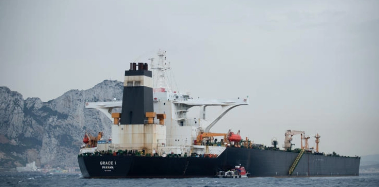 Allowing Iranian tanker to leave Gibraltar and Tehran calls it &quot;humiliating defeat&quot; for Washington