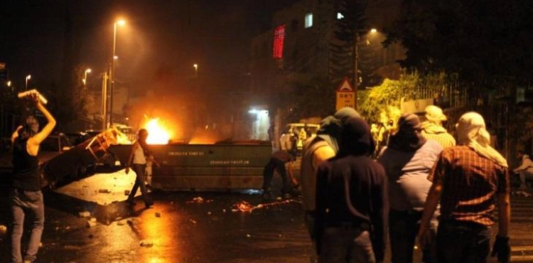 Clashes with Israeli soldiers in Jenin