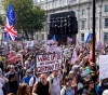 Dozens of demonstrations in Britain against the suspension of the work of Parliament