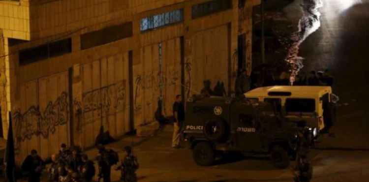 Israeli forces arrest a boy east of Qalqilya