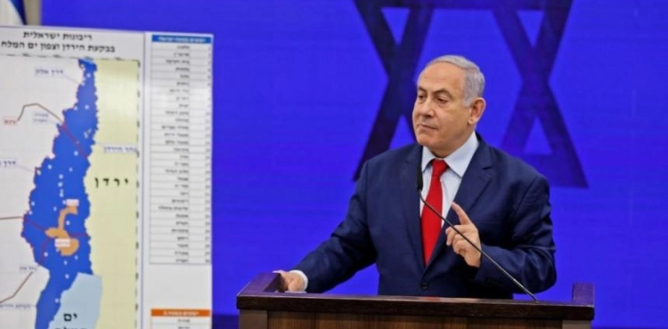 Broad Arab condemnation of Netanyahu&acute;s announcement of his intention to include the Jordan Valley if he wins the upcoming elections