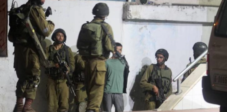 IOF arrest 6 Palestinians in the West Bank