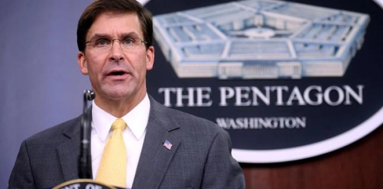 Pentagon: Washington will defend &quot;world order&quot; undermined by Iran