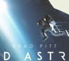 Actor Brad Pitt talks to a real astronaut after his role in a science fiction film
