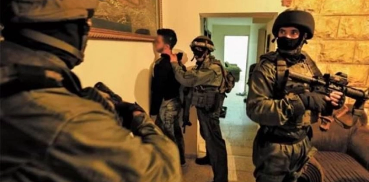 3 detainees in the West Bank at dawn Friday