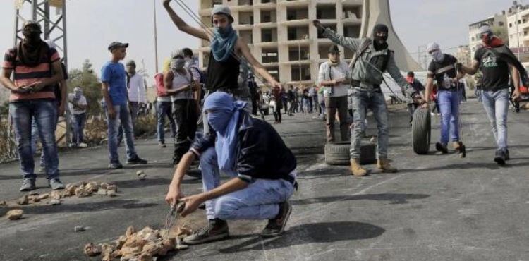 Clashes at the Beit El checkpoint