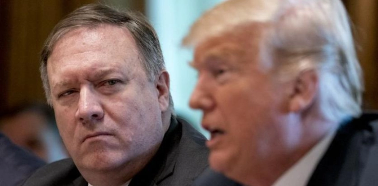 Pompeo says he participated in the telephone conversation between Trump and Zielinski