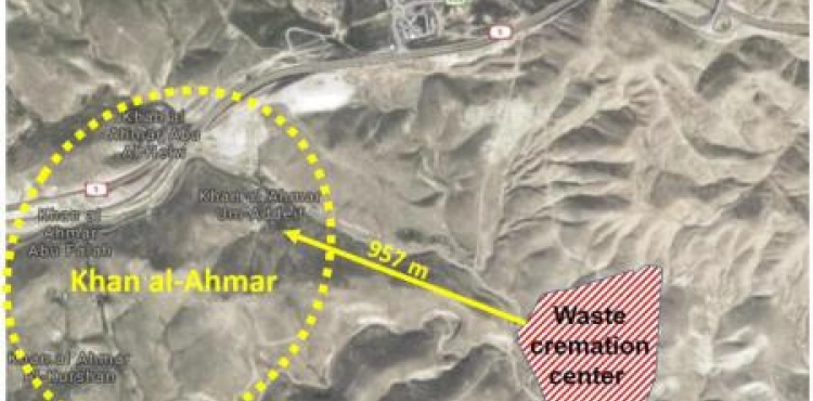 Israel plans to set up a huge landfill near Khan al-Ahmar
