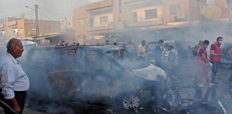 Three killed in a car bombing in the city of Qamishli in Syria