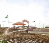 Opening of the &quot;Return Garden&quot; on the eastern border of Gaza