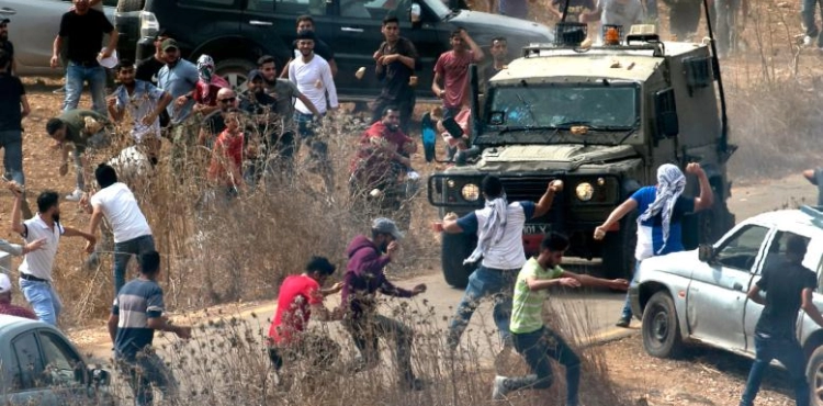 Injuries during clashes in Turmus&acute;ayya