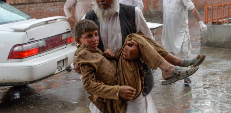 62 killed in an explosion inside a mosque in eastern Afghanistan