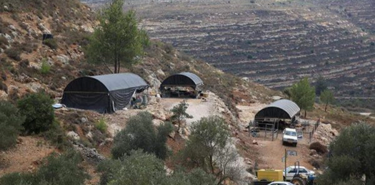 The occupation includes land from Qaryut to Area &quot;C&quot; in an unprecedented step