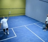 Squash game finds its way for the first time in the Gaza Strip