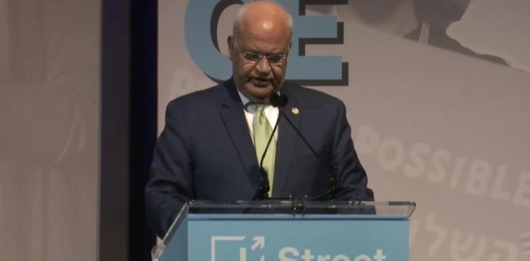 Erekat: There is no alternative to the two-state option through negotiations