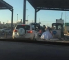 Bride held at Container checkpoint