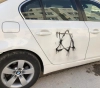Settlers damage vehicles in Hizma