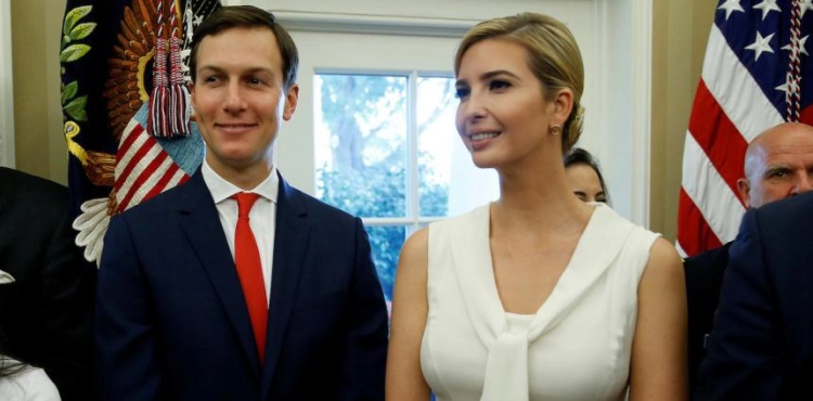 Bolton makes fun of Kushner and Ivanka. Hinting that Trump will take his own gains over the public interest