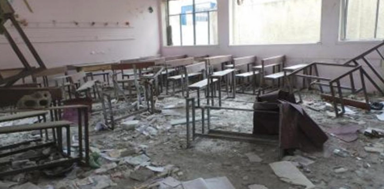 Education: 6 students were killed and 15 schools were damaged during the aggression on Gaza