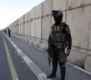 A rocket attack on the Green Zone in central Baghdad