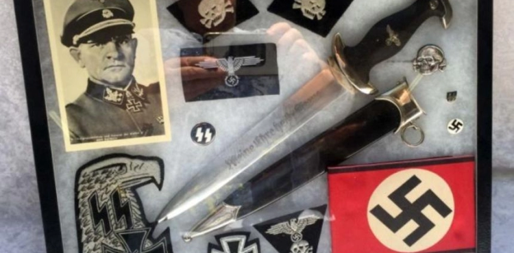 An auction of pieces dating back to the Nazi period has drawn criticism in Germany