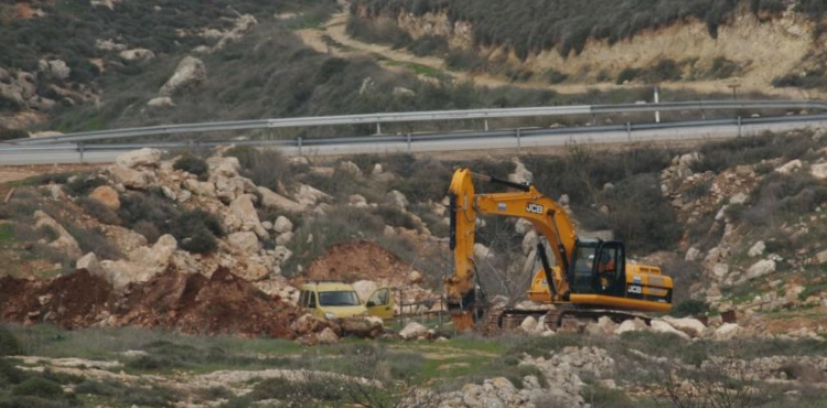 The occupation swept dozens of acres in Husan