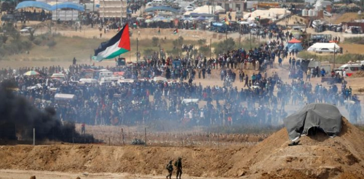 Gaza: Return marches start again after a three-week hiatus