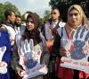 Gaza women demanding an end to violence