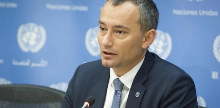 Mladenov confirms the support of the United Nations to hold elections