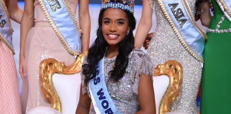 Miss Jamaica wins the Miss World title