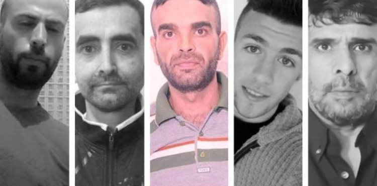 5 Palestinian prisoners killed in 2019