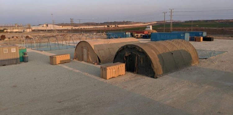 An American delegation arrives in Gaza, heading to the American field hospital
