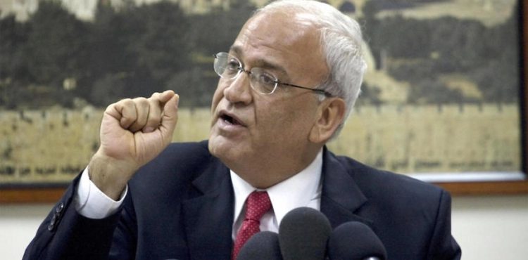 Erekat warns against escalation of the imposition of settlement facts by Israel