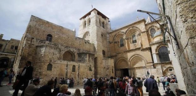 Arrest of a settler who entered with a knife into the Church of the Holy Sepulchre