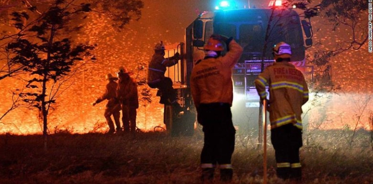 20 people killed in forest fires in Australia