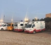 Gaza: 14 ambulances arrive for people with special needs