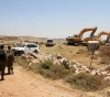 A settlement water line near Qalqilya will destroy 1,000 trees and confiscate 100 dunums