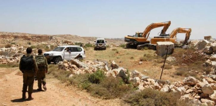A settlement water line near Qalqilya will destroy 1,000 trees and confiscate 100 dunums