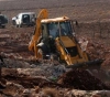 The occupation sweeps lands in Bruqin, west of Salfit