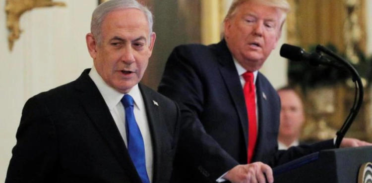 German newspaper: Trump and Netanyahu aim behind &quot;peace plan&quot; to stay in office