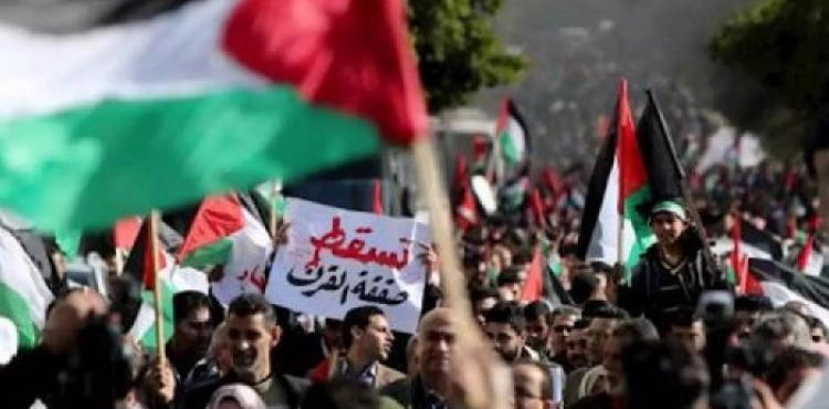 Protests in Jordan against the century deal