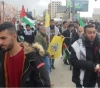 Clashes and injuries in Hebron during a march against the deal of the century