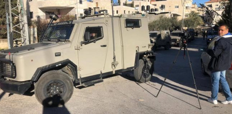 Clashes and seizure of surveillance cameras and confiscation of a car by storming the occupation of Beit Jala