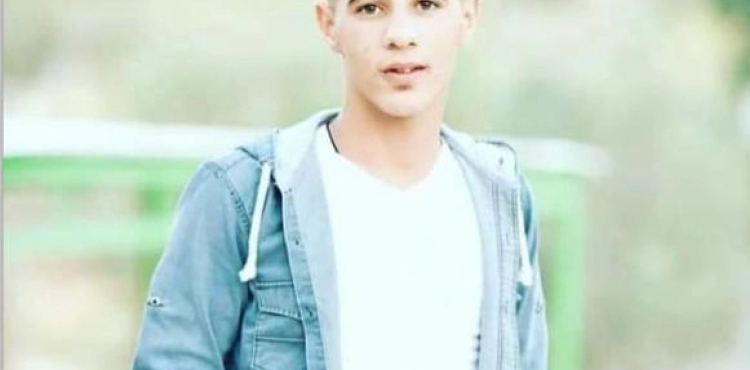 A young man was killed during clashes with the Occupation Forces in Qaffin